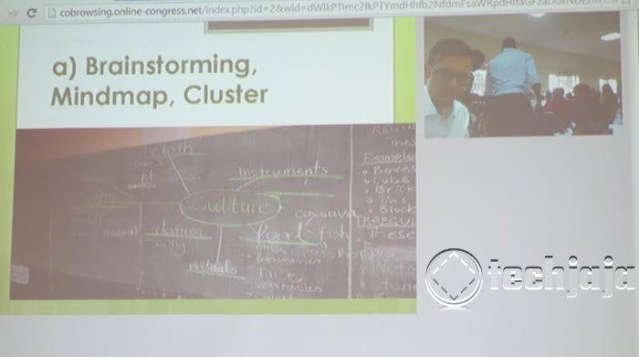 The eLearning Platform supports slides and video streaming