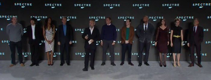 Jame bond Spectre cast