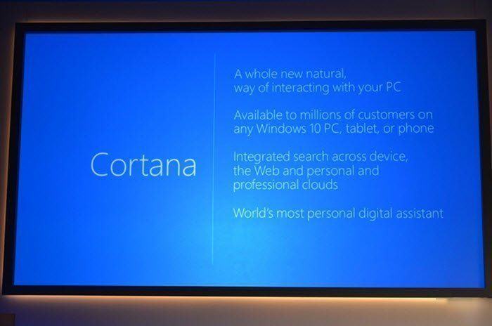 Windows 10 launch_cortana