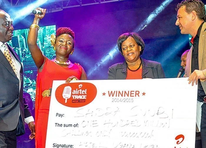 Airtel Trace music star winner 2015 Sandra_2