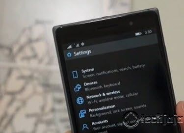 Windows 10 Technical Preview for Phone_settings