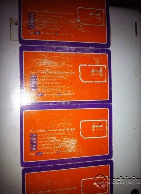 Poor quality SIM card packs