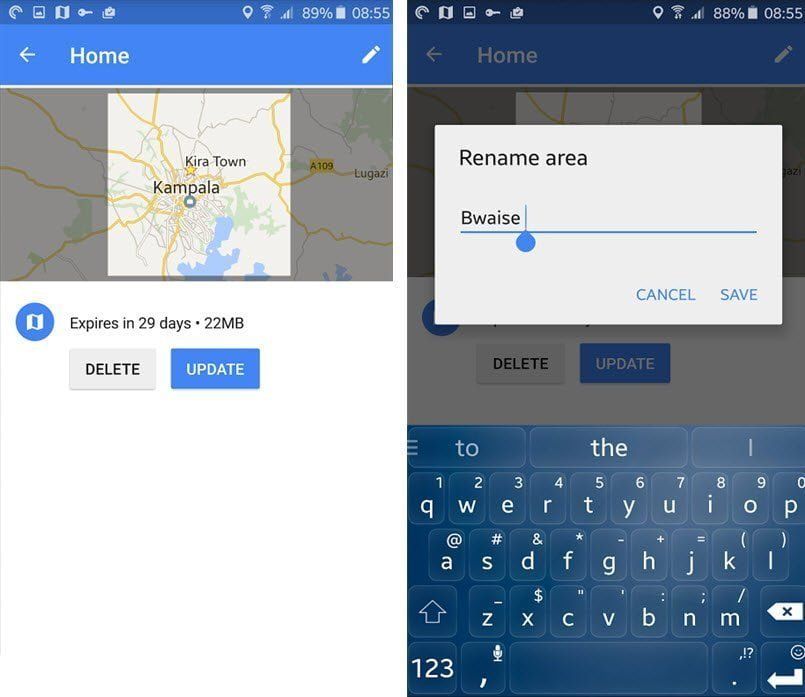 Google maps offline 4