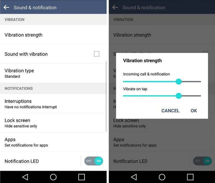 turn off vibrate - save battery app