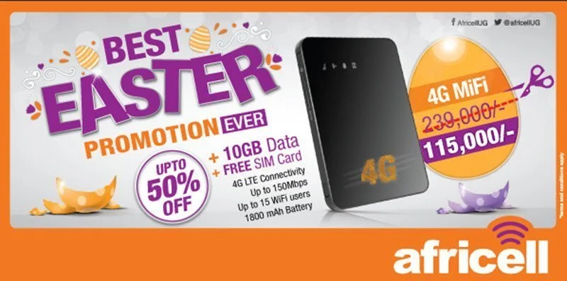 Easter offers Africell 2016