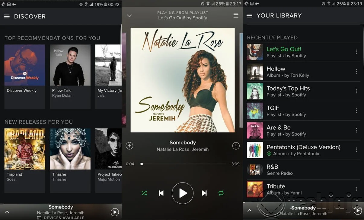 Spotify app 2