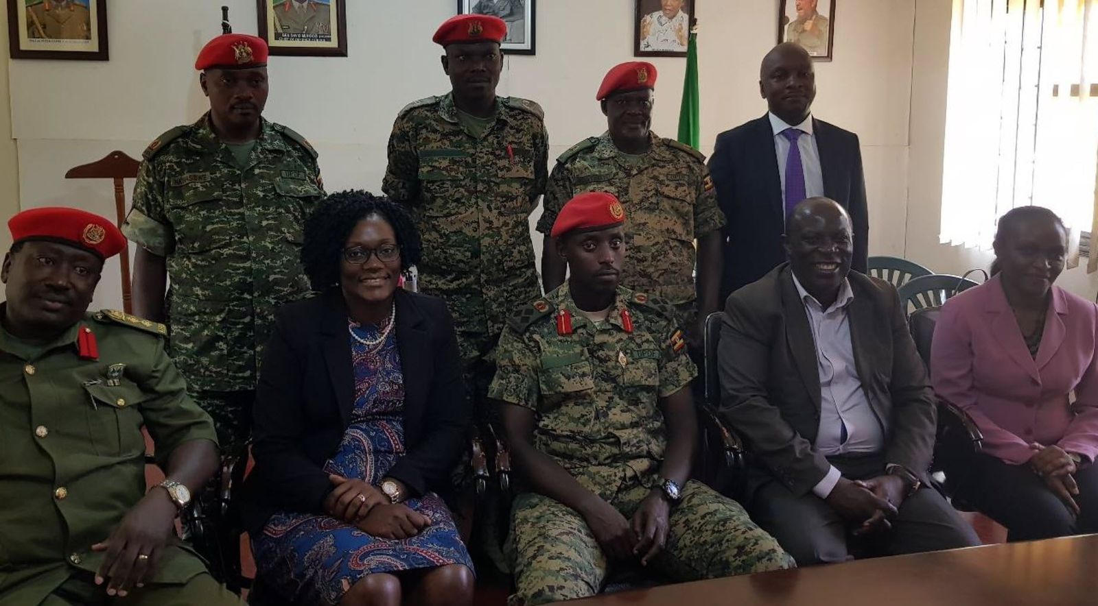 The Military Police Command and NITA-U Leadership