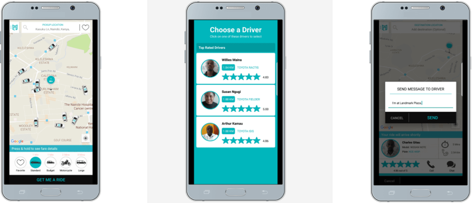 Mondo Ride app