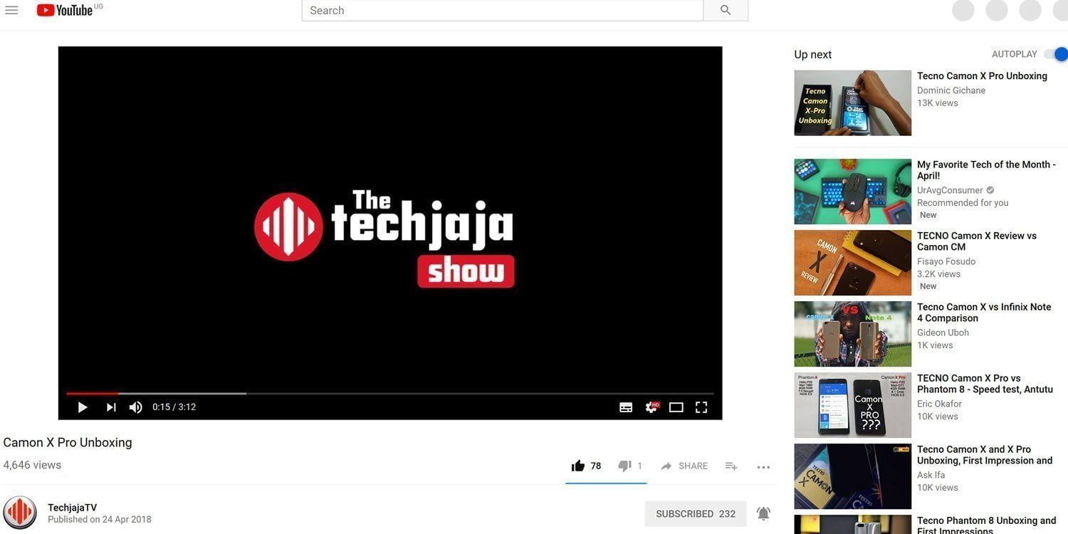 techjajaTV YouTube Channel