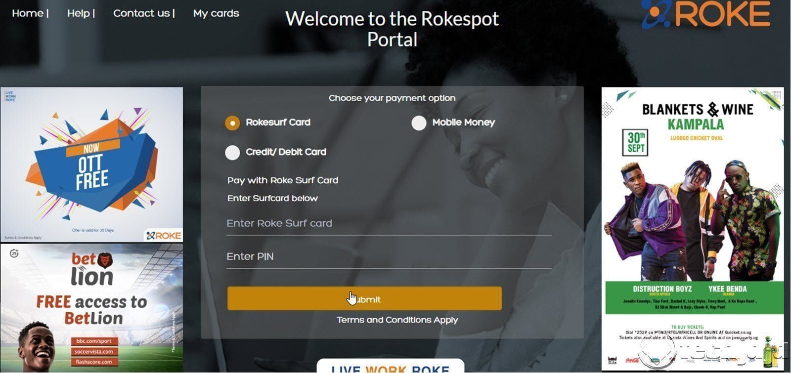 rokespot internet