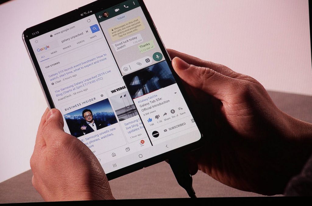 Galaxy Fold Demo