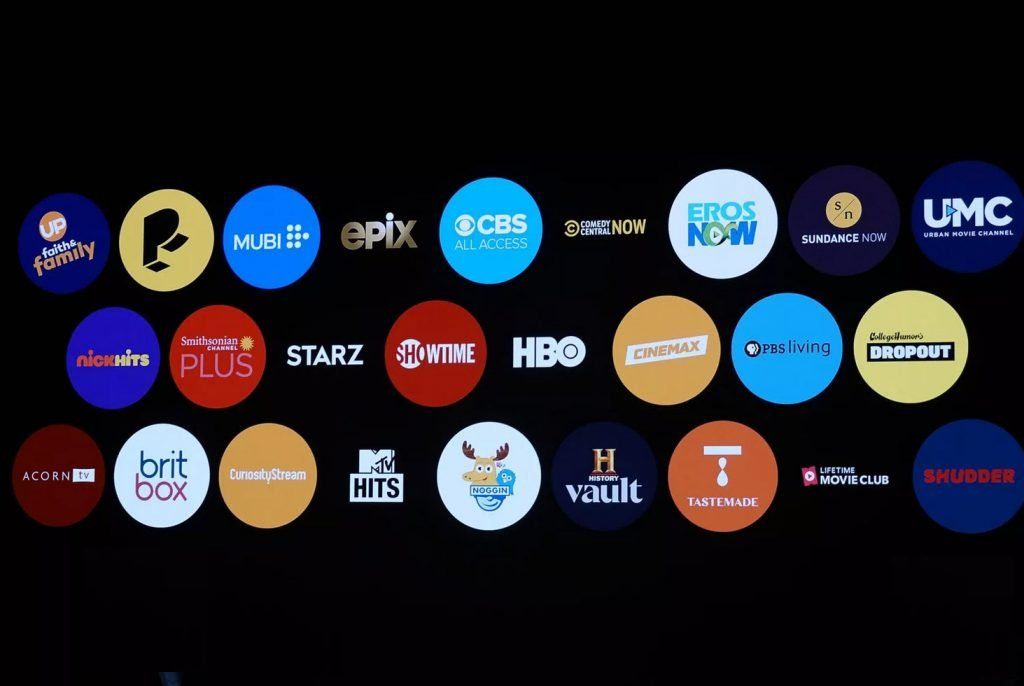 Apple TV Plus _integrated services
