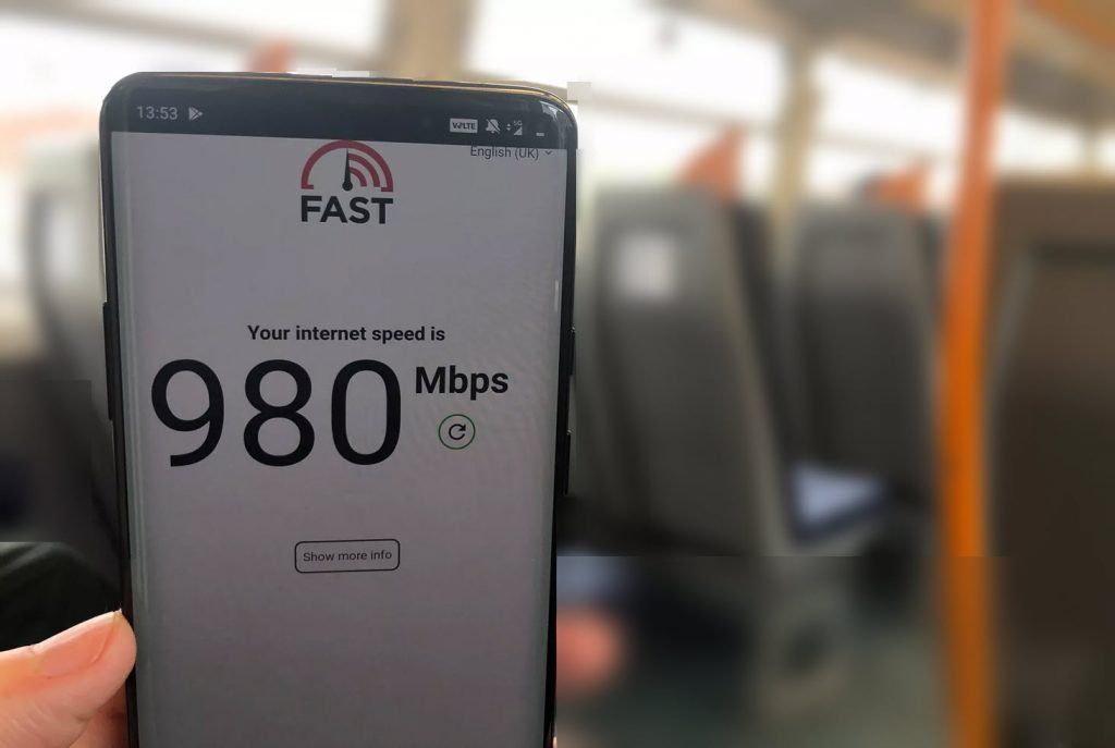 5G speeds in the UK