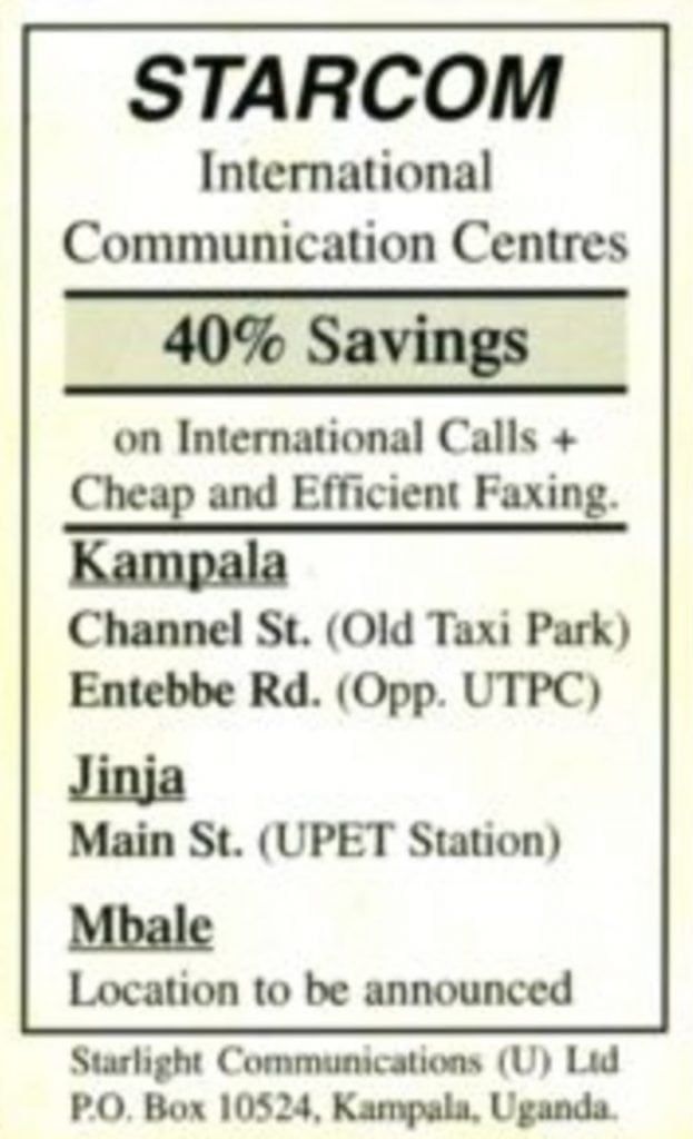 Starcom Uganda
