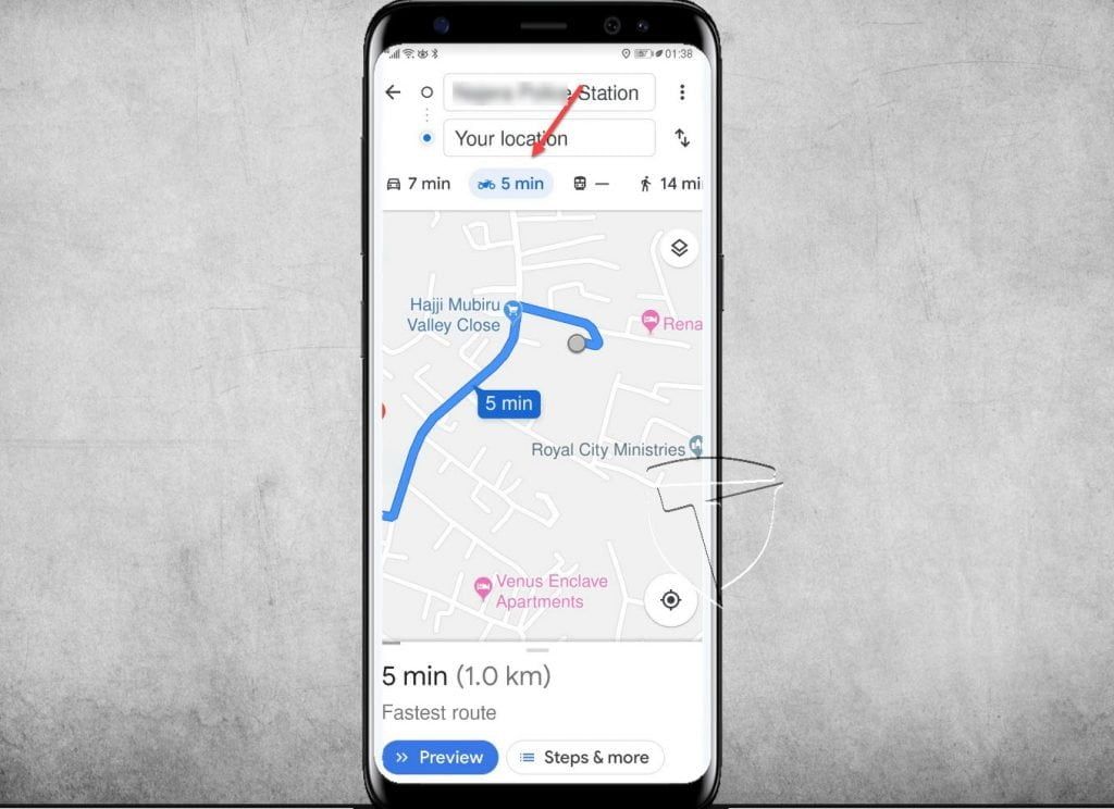 Google Maps for boda boda in Uganda