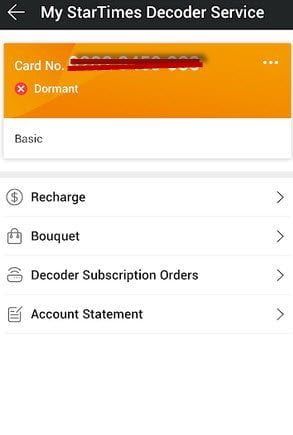 StarTimes Decorder service