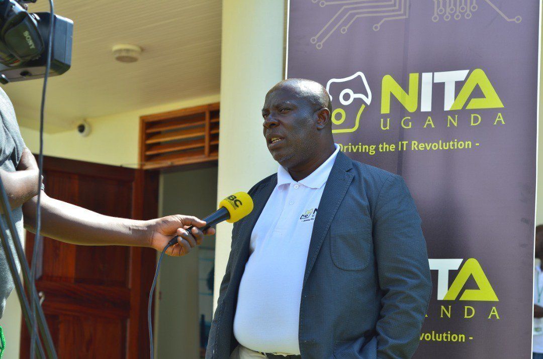 Mr. James Saaka, Executive Director, NITA-U on the upgraded tier 3 data centre