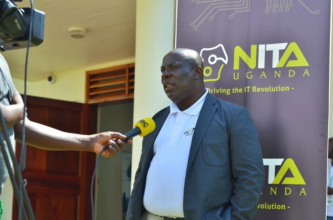 Mr. James Saaka, Executive Director, NITA-U on the upgraded tier 3 data centre