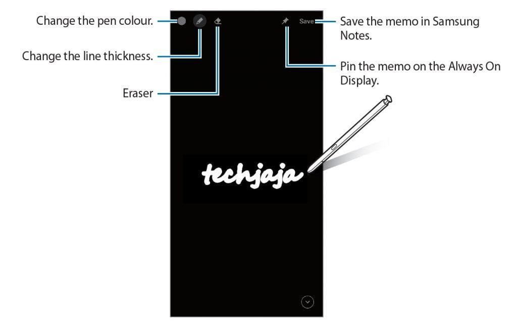 Screen off memo