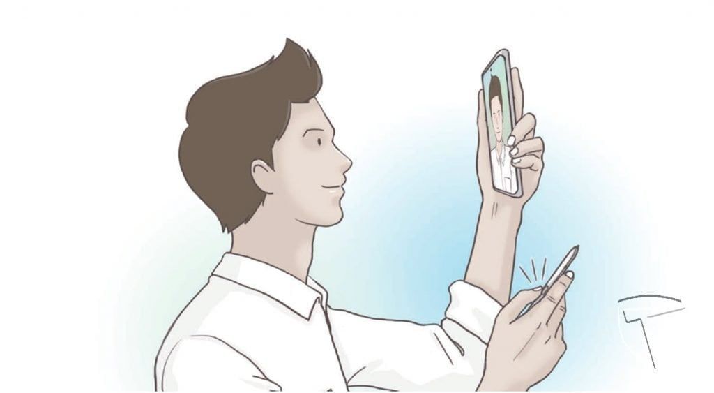 Selfie with S Pen