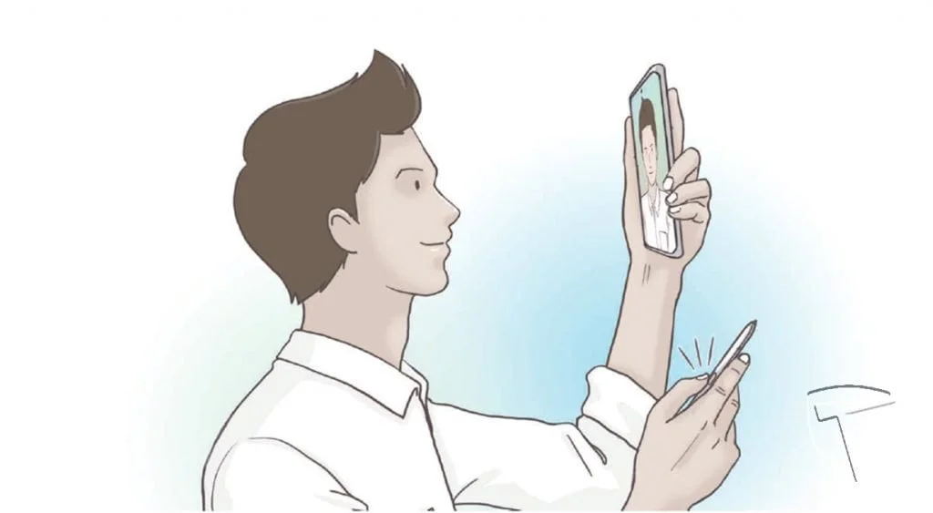 Selfie with S Pen