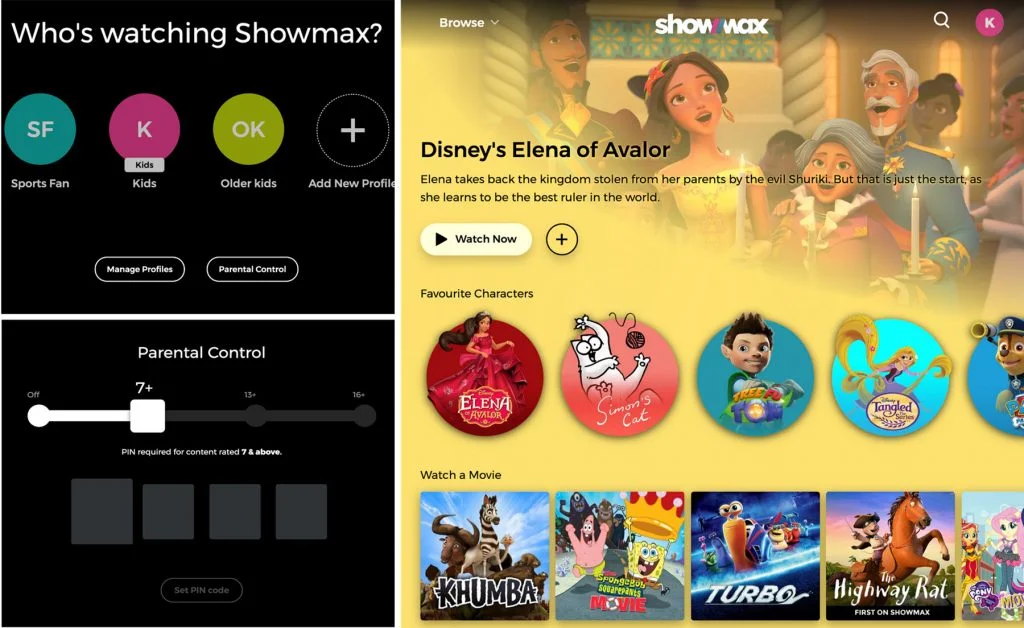 New Showmax mobile app