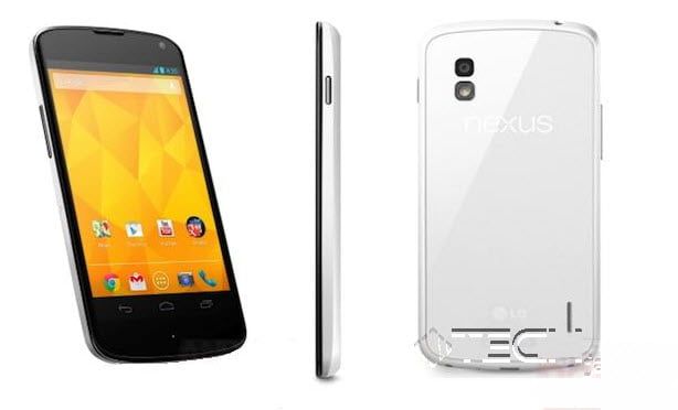 LG announces White Nexus 4 for global release