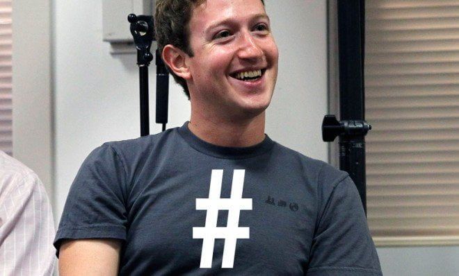 Facebook hashtag