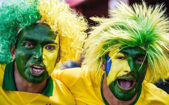 brazil vs germany twitter record