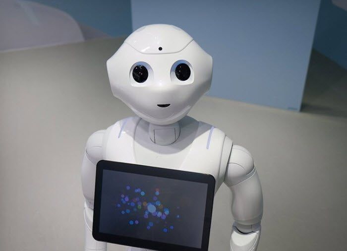 Humandroid robot Pepper