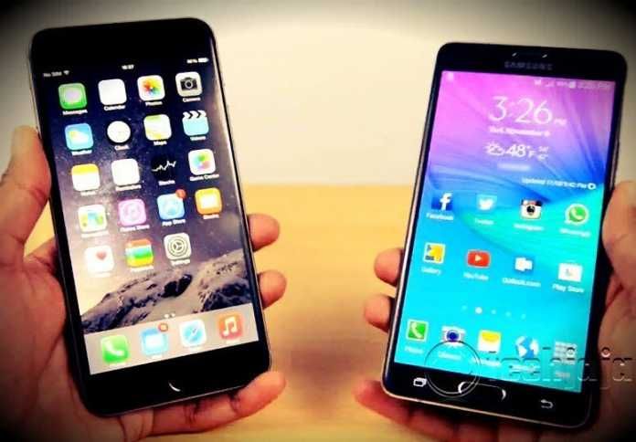 Galaxy Note 4 Vs iPhpne 6 Plus _Hero