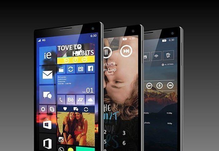 Windows phone 10 UI concept