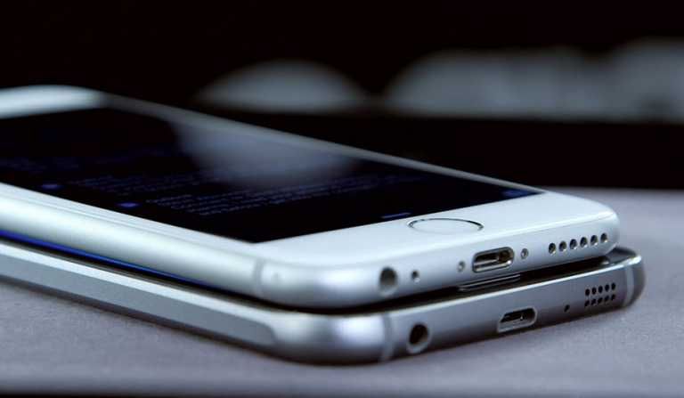 Galaxy s6 and iPhone 6