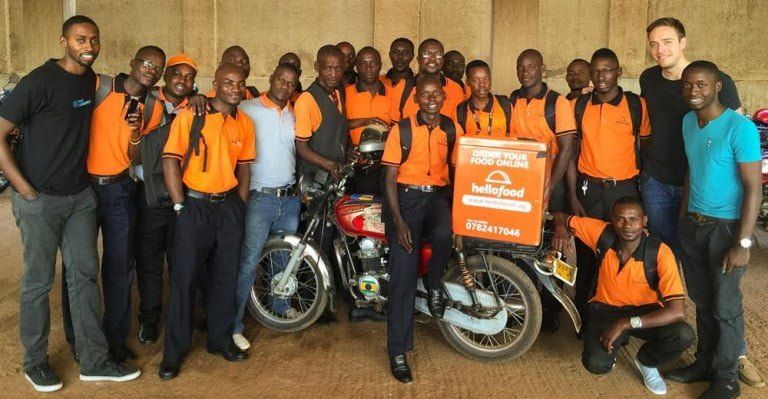 hello food uganda delivery team