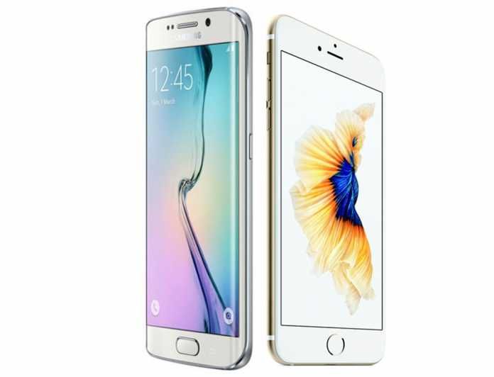 iPhone 6s Vs Galaxy s6 edge plus
