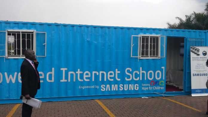 Solar powered school in Uganda
