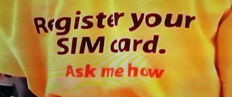 register SIMs