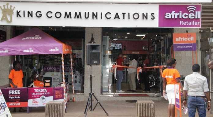 king communications and Africell