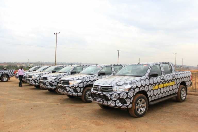Toyota Uganda unveils the Fortuner and Hilux 2016