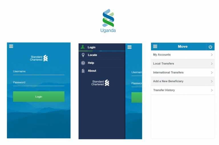 Standard Chartered bank Uganda app