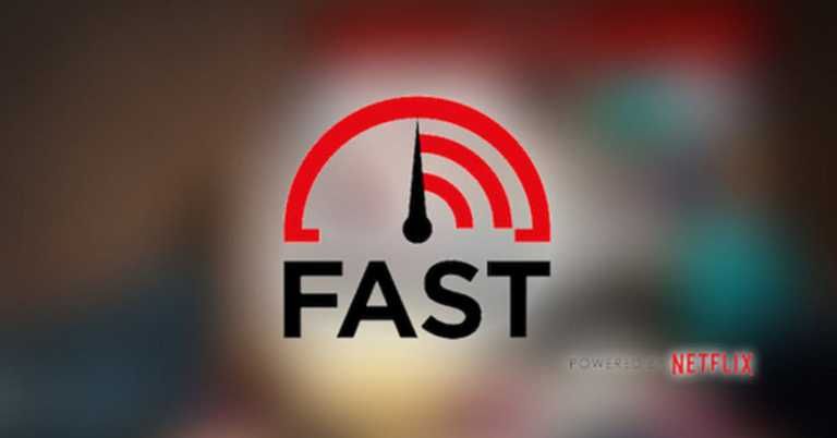 fast.com speed test