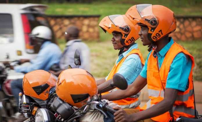 Safe boda in Uganda