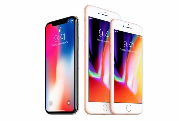 iPhone X and 8 plus