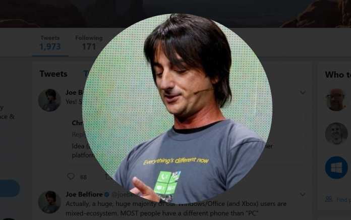 Microsoft executive Joe Belfiore