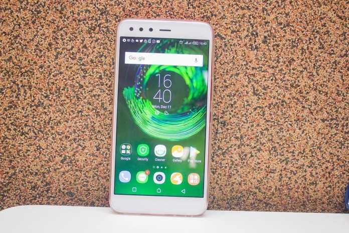 Unboxed Infinix Zero 5 layout