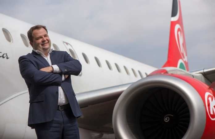 Kenya Airways Group Managing Director and CEO Sebastian Mikosz