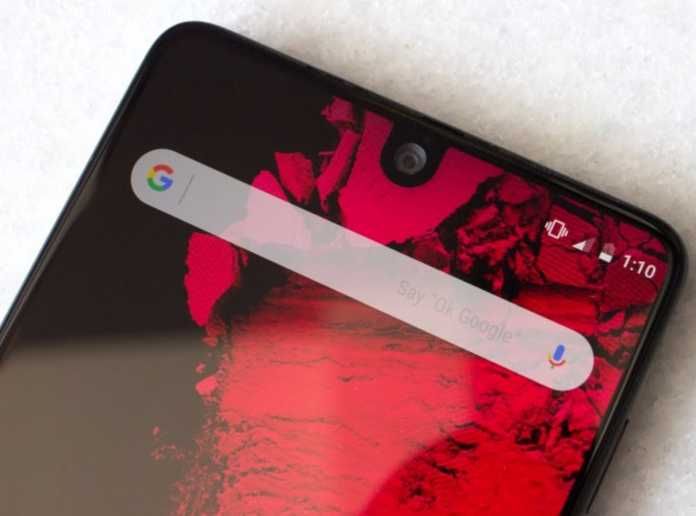 Essential Phone notch