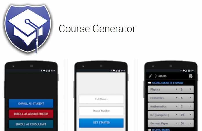 course generator KCC