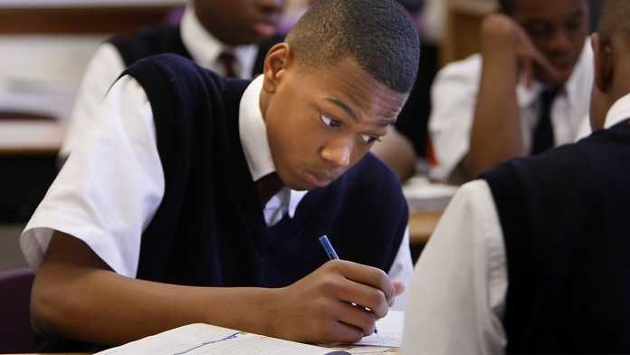 A Student Writing