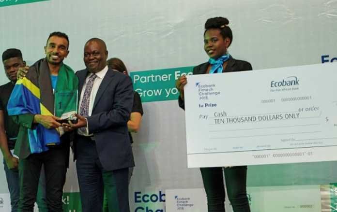 Winners of the 2018 Ecobank Fintech Challenge